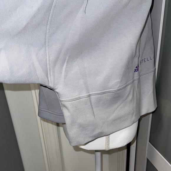 Adidas by Stella McCartney Gray Zip-Up Hoodie - Picture 8 of 9
